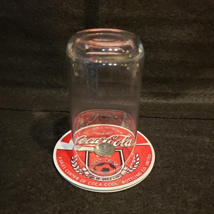 グラスを貫通するコインの手品！SPコインコースターマジック☆簡単（コークデザイン） : 手品屋 - 通販 - Yahoo!ショッピング