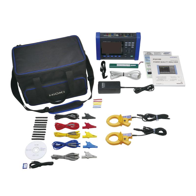 日置 PQ3100-91 電源品質アナライザセット（600 Aセンサ2本他セット
