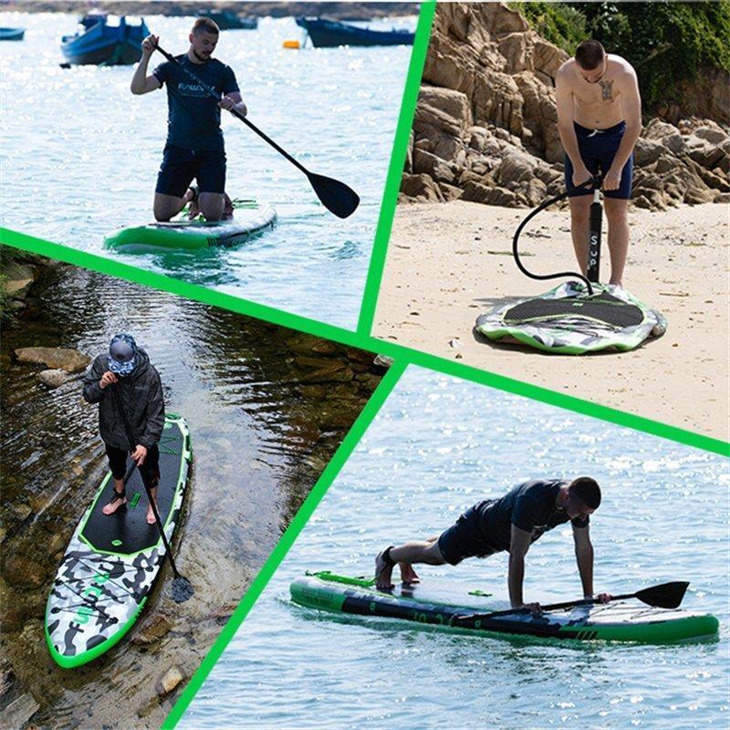 国内配送】 サップ SUP 330*84*15cm インフレータブル 座りながら 3