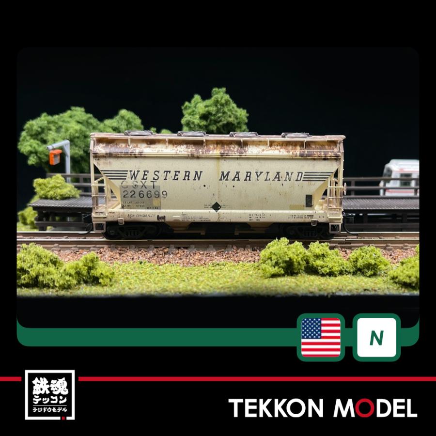 Nゲージ マイクロトレインズ 0309244490（N）ホッパー貨車 CSXT(WM