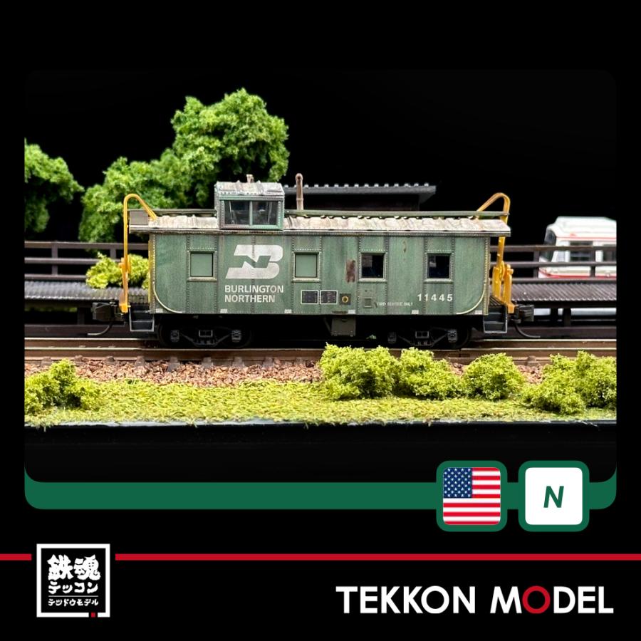 Nゲージ マイクロトレインズ 0398305055 (N)車掌車 BN ウェザリング