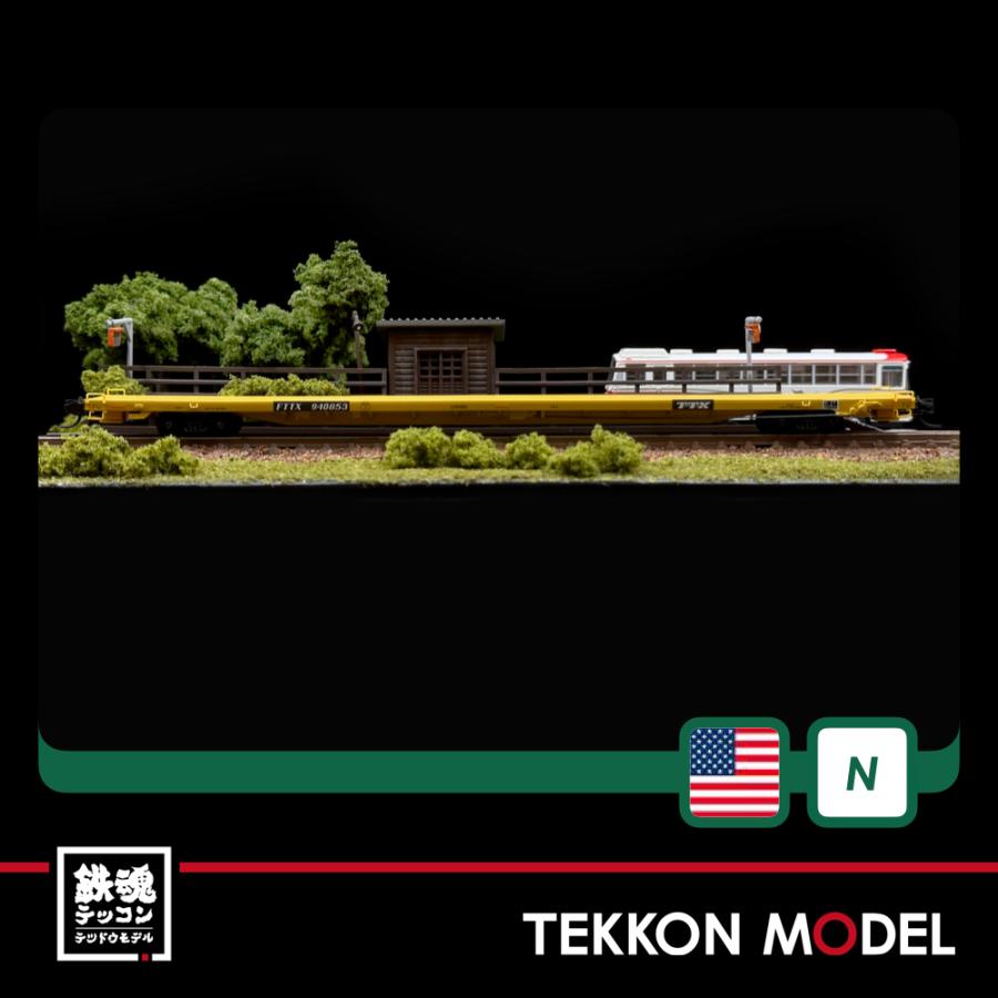 Nゲージ マイクロトレインズ 0399302206 （N）フラットカー TTX（FTTX