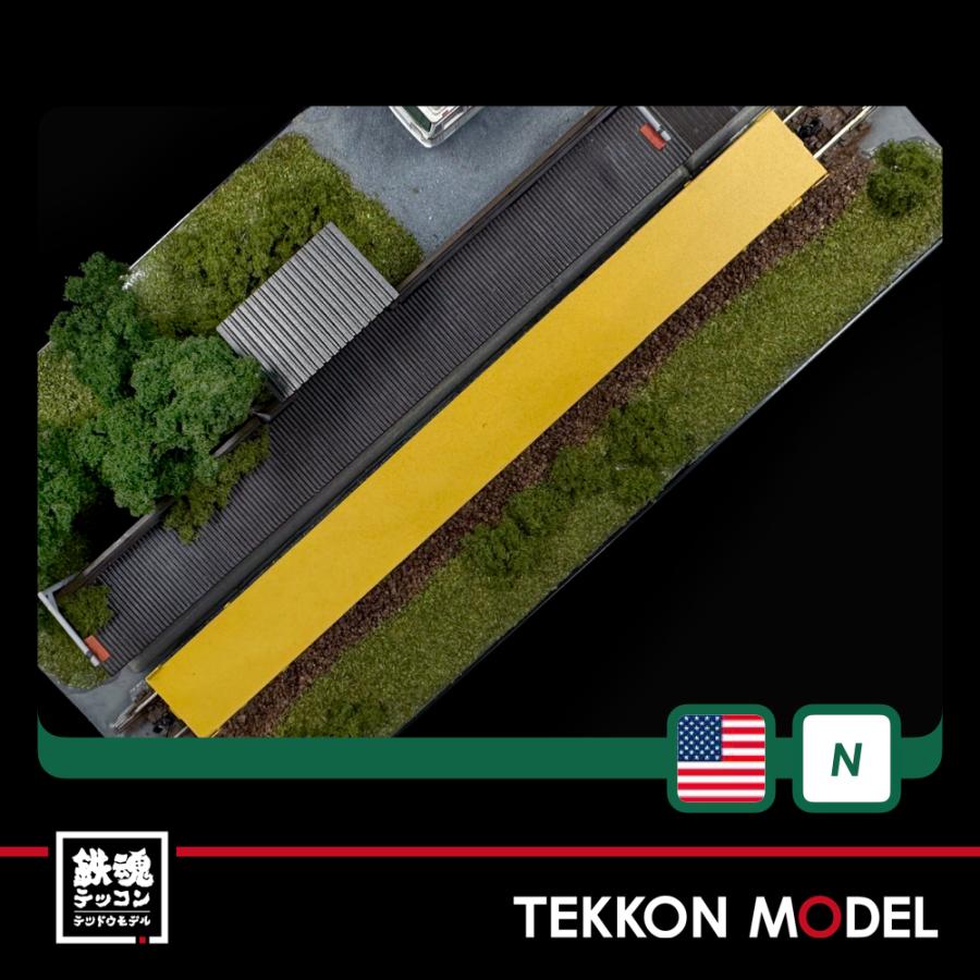 マイクロトレイン　フラットカー　等 N Trenton Works Bulkhead Flat TTX 3-stripe | ExactRail - ExactRail
