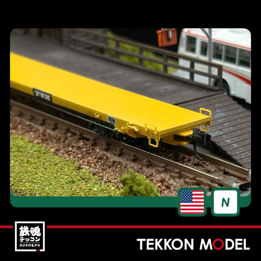 マイクロトレインズ フラットカー TTX(FTTX) 2両セットB (2両セット)