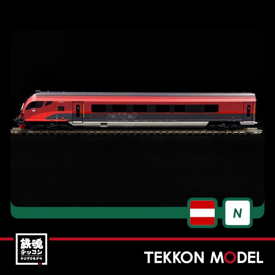 Nゲージ LEMKE 05125224 （N）オーストリア連邦鉄道 レールジェット4両