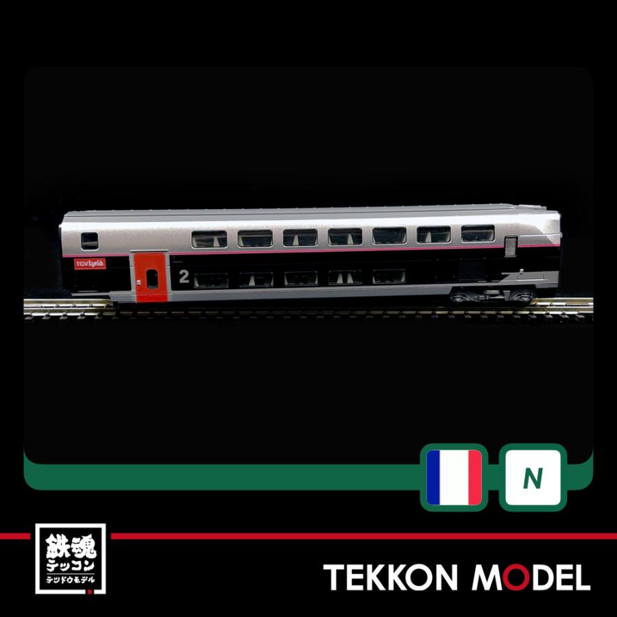 カトー（KATO） Nゲージ KATO 10-1762 TGV Lyria Euroduplex (リリア