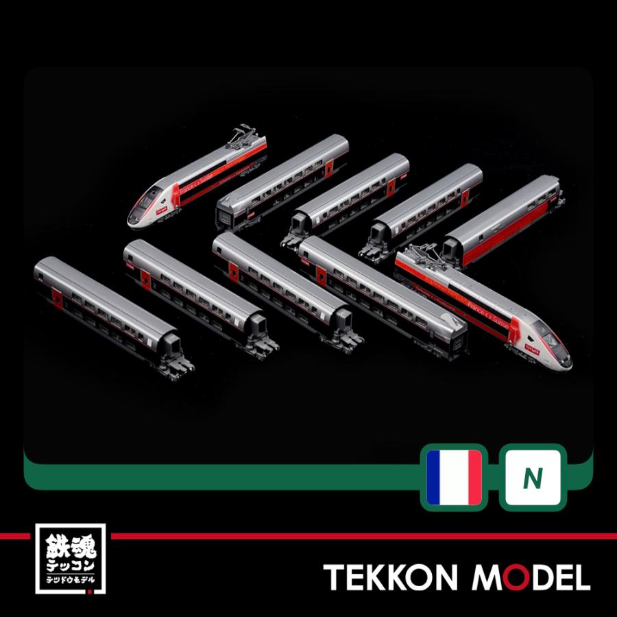 半額SALE／＼半額SALE／Nゲージ KATO 10-1762 TGV Lyria Euroduplex