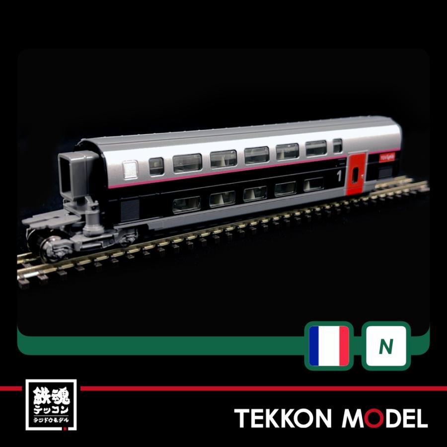 カトー（KATO） Nゲージ KATO 10-1762 TGV Lyria Euroduplex (リリア