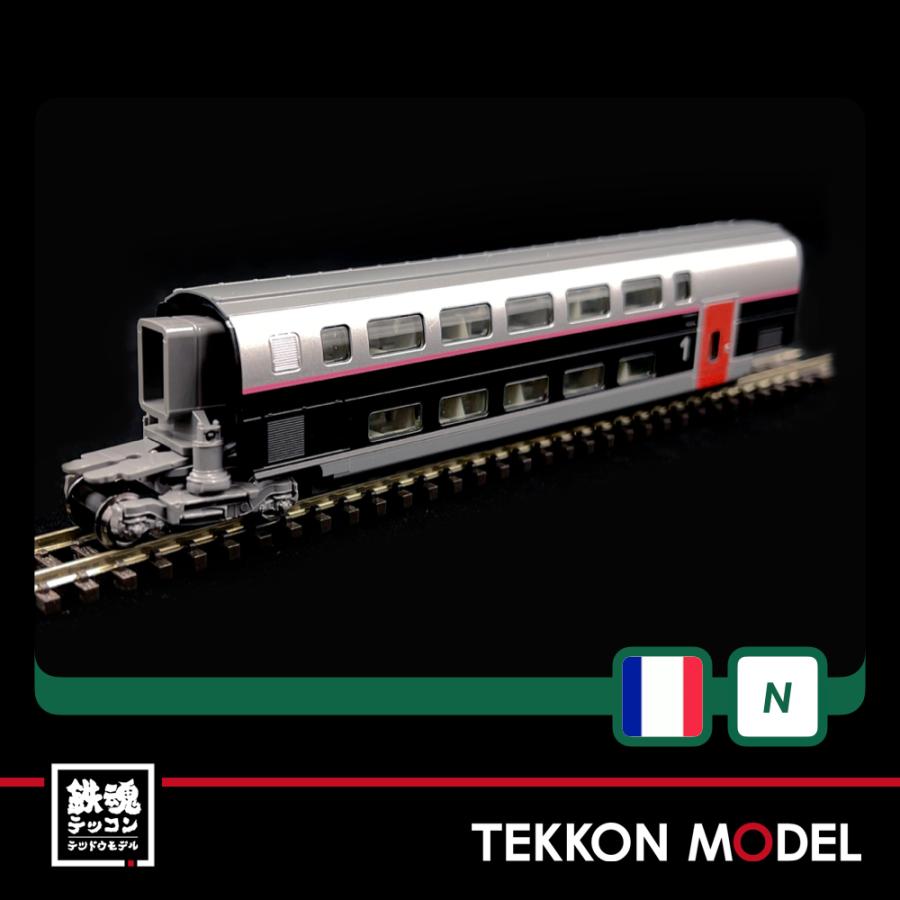 カトー（KATO） Nゲージ KATO 10-1762 TGV Lyria Euroduplex (リリア