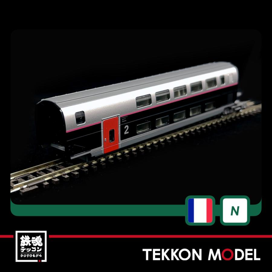 カトー（KATO） Nゲージ KATO 10-1762 TGV Lyria Euroduplex (リリア
