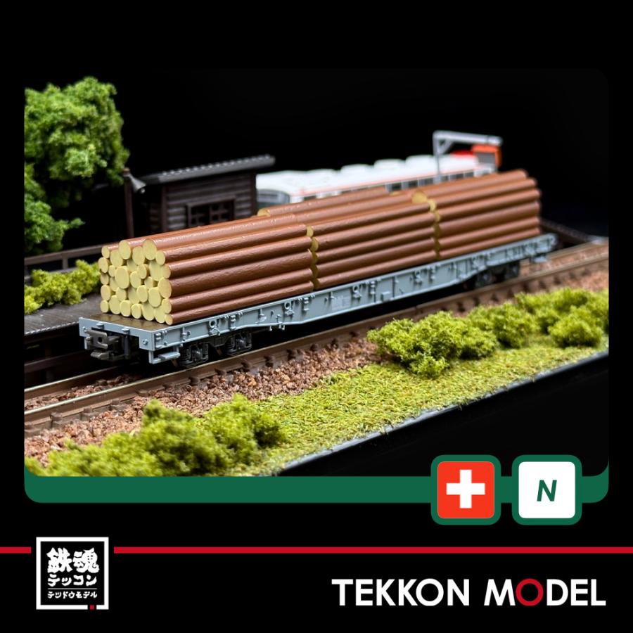 カトー（KATO） Nゲージ KATO 10-1891 レーティッシュ鉄道 長物車 R-w