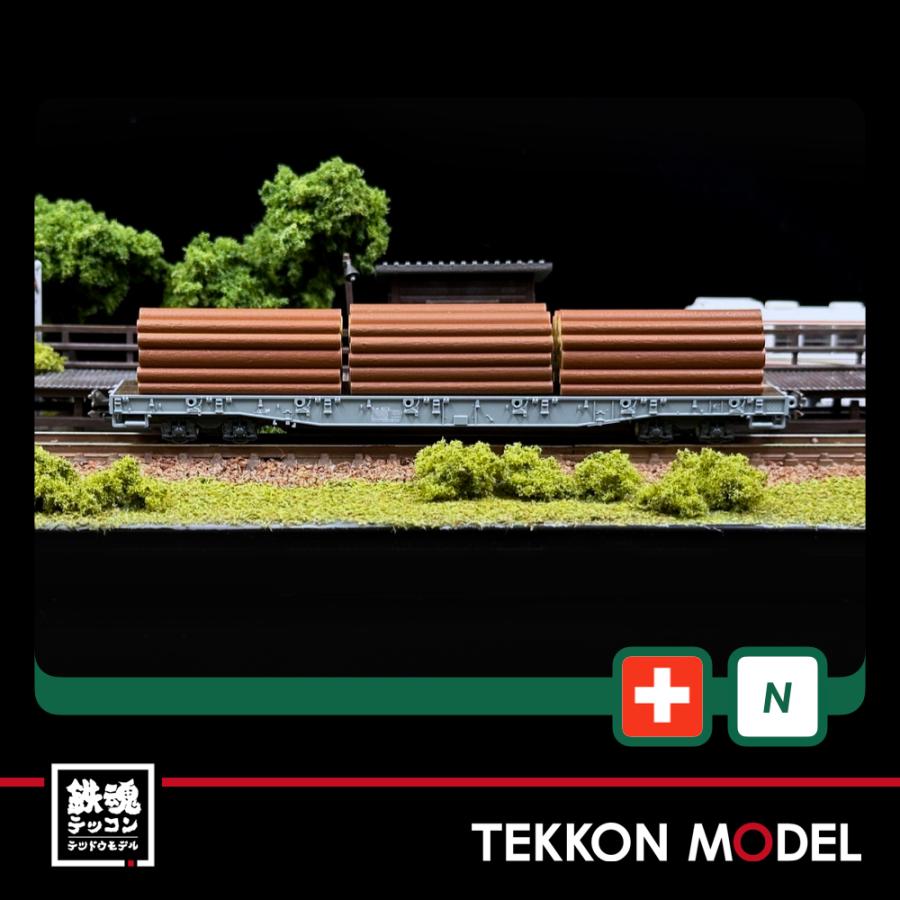 カトー（KATO） Nゲージ KATO 10-1891 レーティッシュ鉄道 長物車 R-w