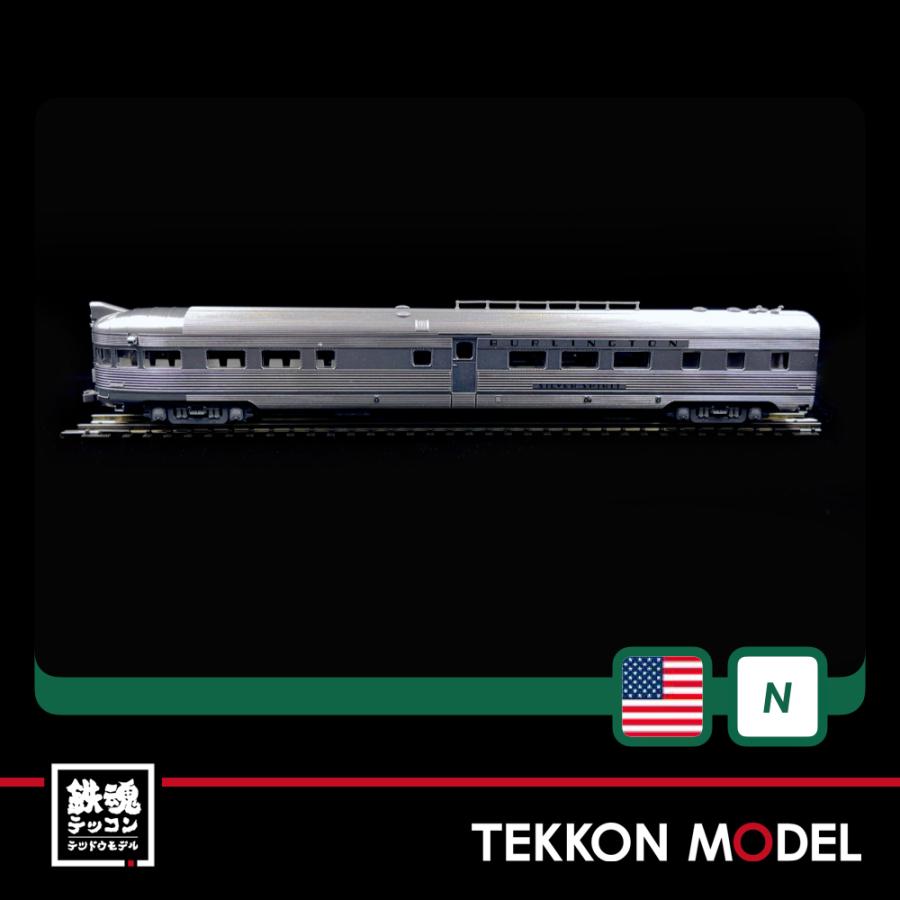 カトー（KATO） Nゲージ KATO USA 106-090 (N) CB&Q E5A&Silver Streak