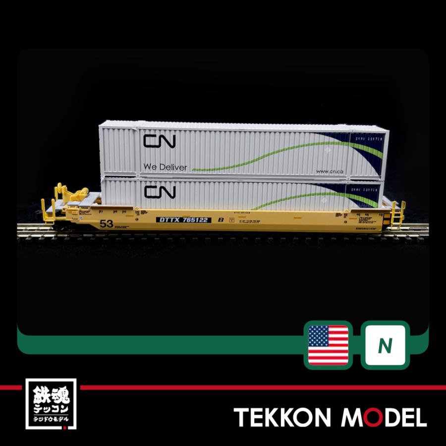 カトー（KATO） Nゲージ KATO USA 106-6183 MAXI-IV TTX 新ロゴ 3両