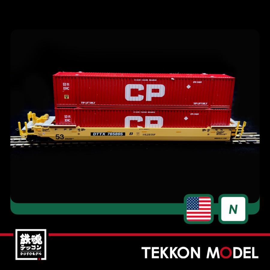 カトー（KATO） Nゲージ KATO USA 106-6184 MAXI-IV TTX 新ロゴ 3両