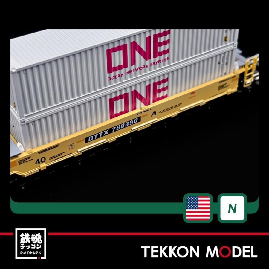 KATO USA 品 カトー（KATO） Nゲージ KATO USA 106-6197 MAXI-I TTX New Logo