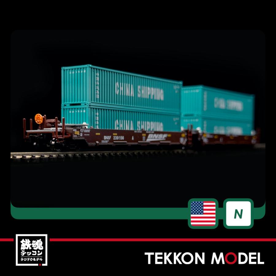 カトー（KATO） Nゲージ KATO USA 106-6211 MAXI-I BNSF Swoosh Logo