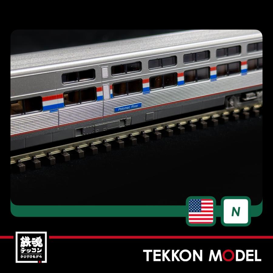 カトー Nゲージ KATO USA 106-8004 アムトラック ビューライナー