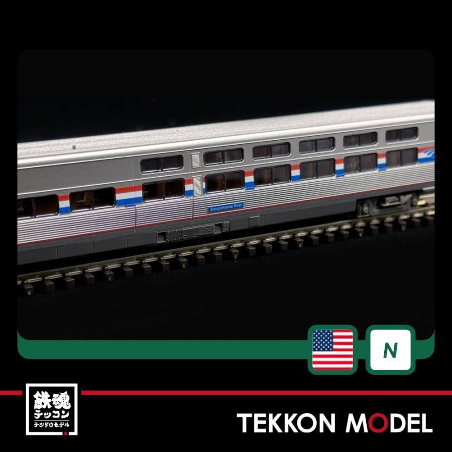 カトー（KATO） Nゲージ KATO USA 106-8004 アムトラック ビュー