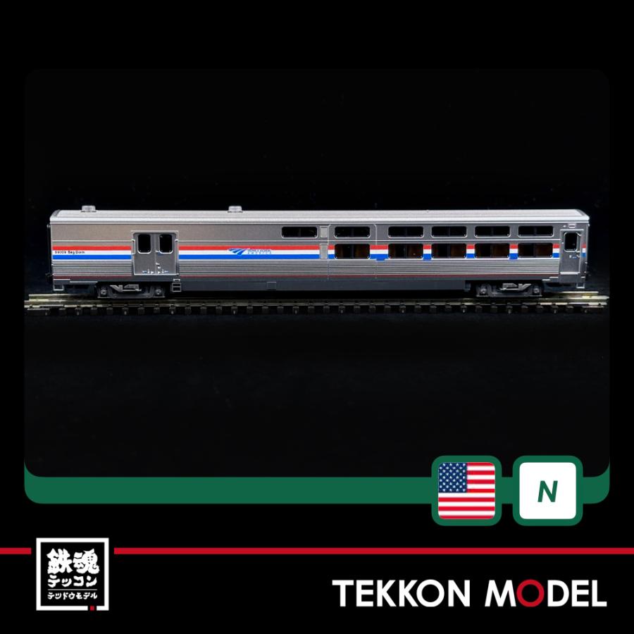 Nゲージ アムトラック5両セット KATO &外国車輌世界の鉄道アムトラック アムトラック(R) ビューライナーII スリーパー、ダイナー