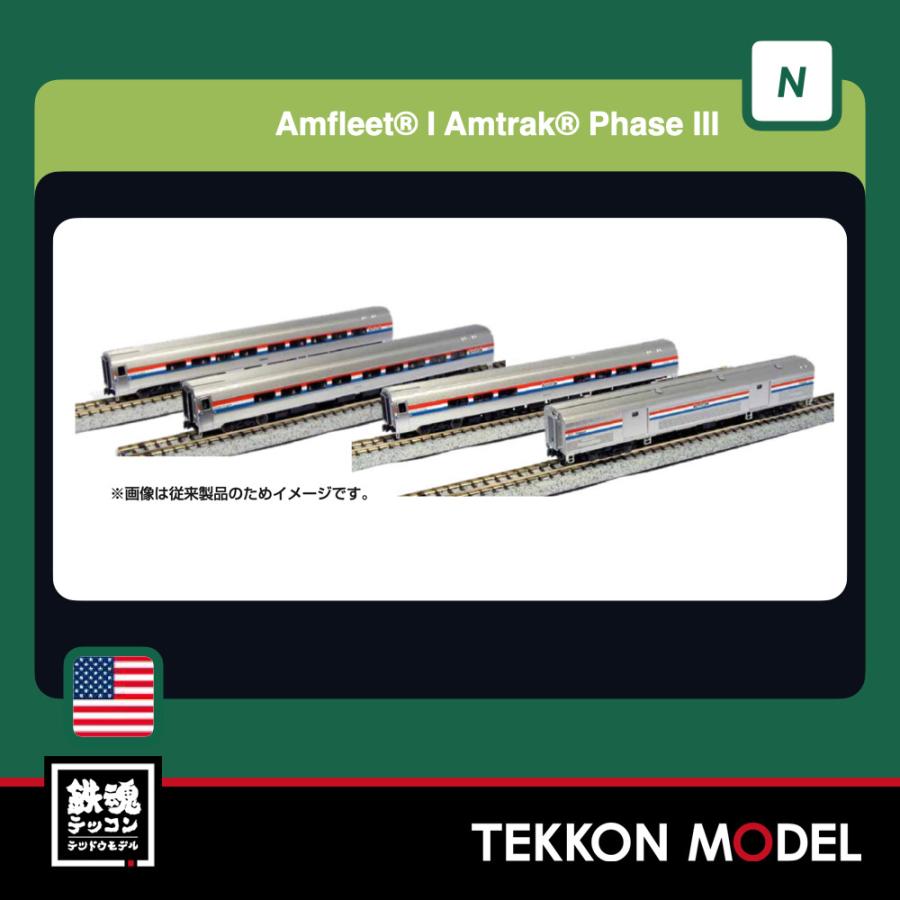 カトー（KATO） Nゲージ KATO USA 106-8020 Amfleet〓 I Amtrak