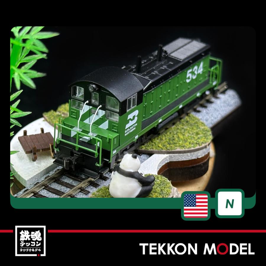 カトー（KATO） Nゲージ KATO USA 176-4377 (N)EMD NW2 Burlington