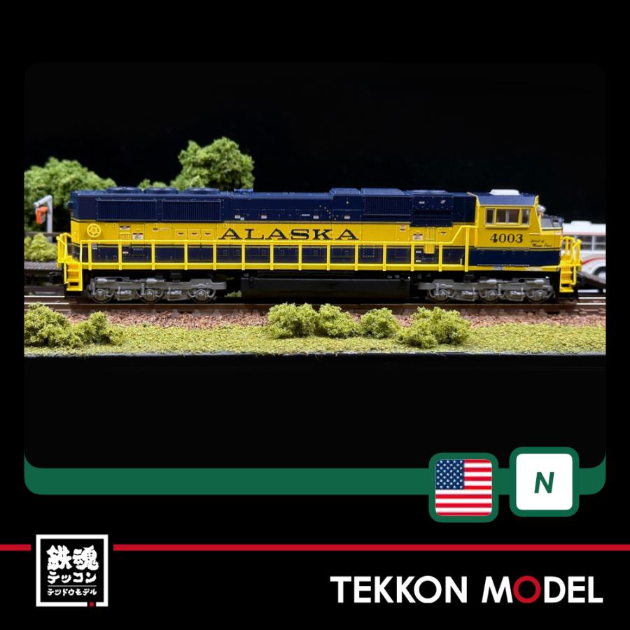 カトー Nゲージ KATO USA 176-6410 (N)EMD SD70MAC Alaska カトー Nゲージ KATO USA 176-6410 (N)EMD SD70MAC Alaska