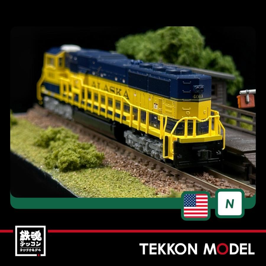カトー Nゲージ KATO USA 176-6410 (N)EMD SD70MAC Alaska カトー Nゲージ KATO USA 176-6410 (N)EMD SD70MAC Alaska