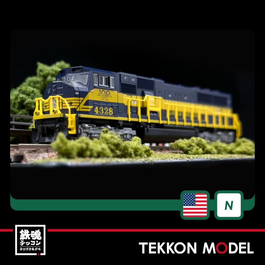 カトー Nゲージ KATO USA 176-6412 (N)EMD SD70MAC Alaska カトー Nゲージ KATO USA 176-6412 (N)EMD SD70MAC Alaska