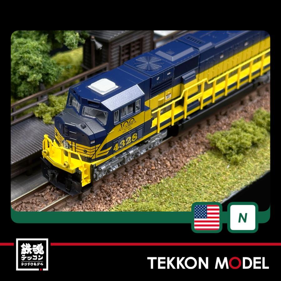 カトー Nゲージ KATO USA 176-6412 (N)EMD SD70MAC Alaska カトー Nゲージ KATO USA 176-6412 (N)EMD SD70MAC Alaska