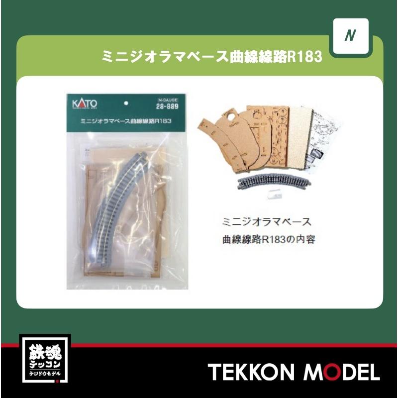 Nゲージ ホビーセンター カトー 28 8 ミニジオラマベース曲線線路r1 在庫品