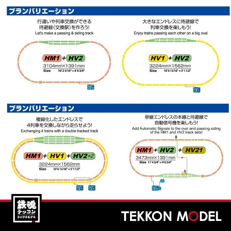 カトー（KATO） HOゲージ KATO 3-112 HV-2 (HO)ユニトラック手動