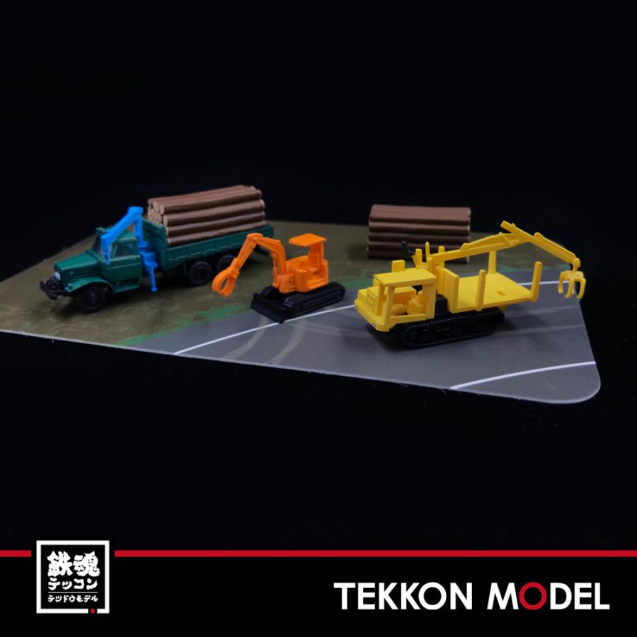 Nゲージ  TOMYTEC 307884 ザ・トラックコレクション　原木運搬セット 在庫品｜tekkonmodel