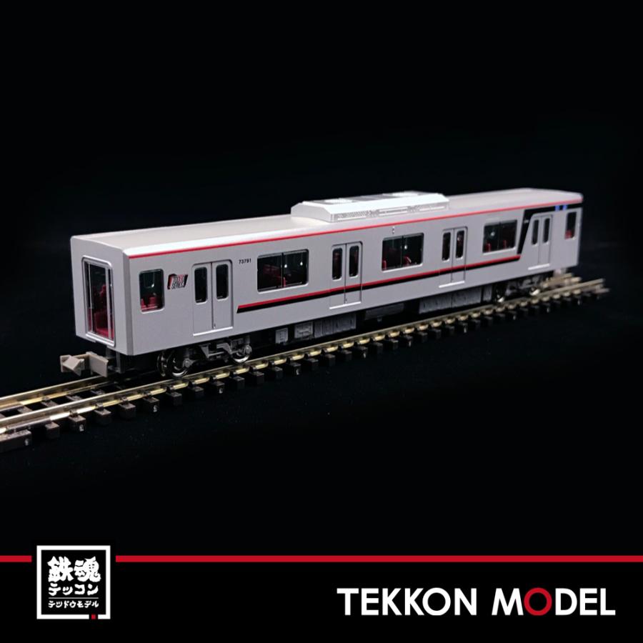 動作確認済 Nゲージ GREENMAX 30965 東武70090型(THライナー)7両編成