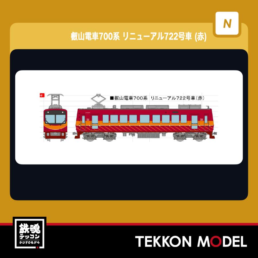 トミックス Nゲージ TOMYTEC 323471 鉄道コレクション叡山電車700系