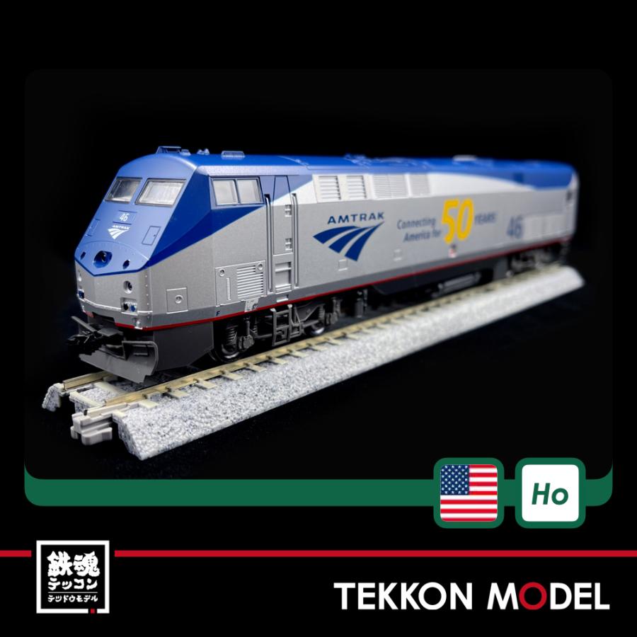カトー（KATO） HOゲージ KATO USA 37-6112（HO）P42 アムトラック50