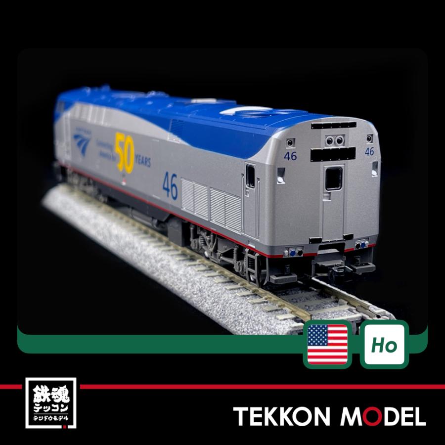 カトー（KATO） HOゲージ KATO USA 37-6112（HO）P42 アムトラック50