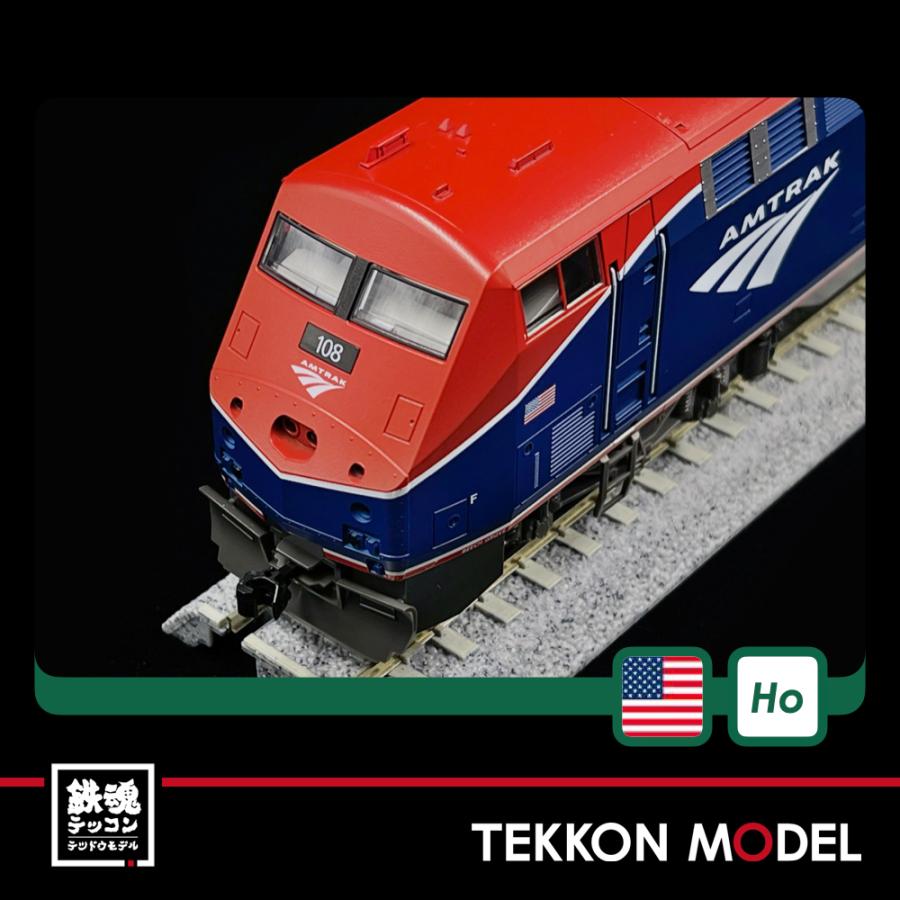 カトー HOゲージ KATO USA 37-6115 （HO）P42 アムトラック50