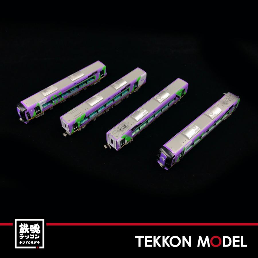 GREENMAX 50658 名鉄2000系エヴァンゲリオン特別仕様ミュースカイ N) 50658 名鉄2000系エヴァンゲリオン特別仕様ミュースカイ 4両