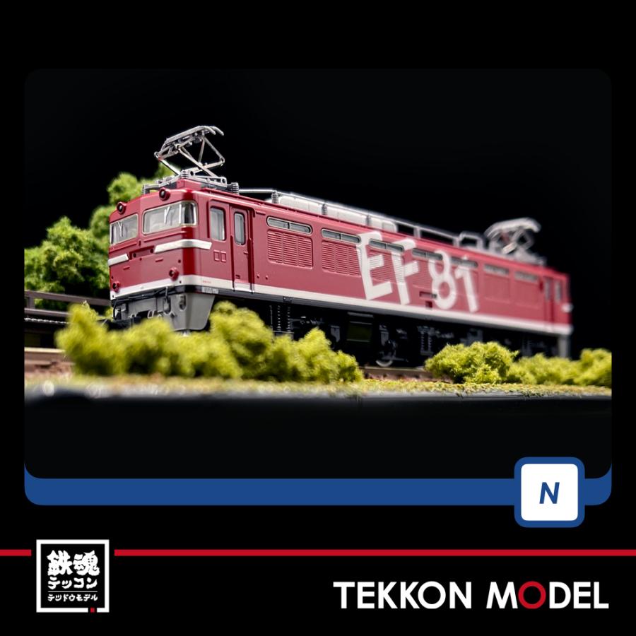 TOMIX 7153 EF81 95号機　レインボー塗装 EF81 95号機 レインボー塗装・Hゴムグレー を弄る。その1