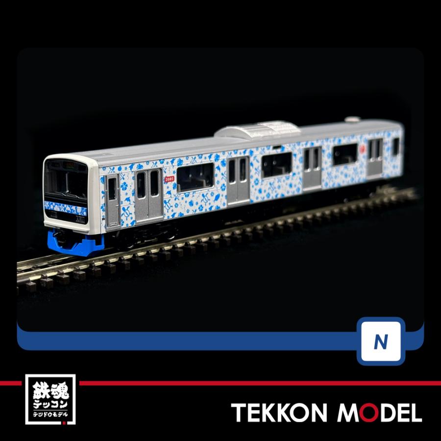 Nゲージ TOMIX 98762 伊豆急行 ３０００系（アロハ電車）セット（８両）在庫品｜tekkonmodel｜03