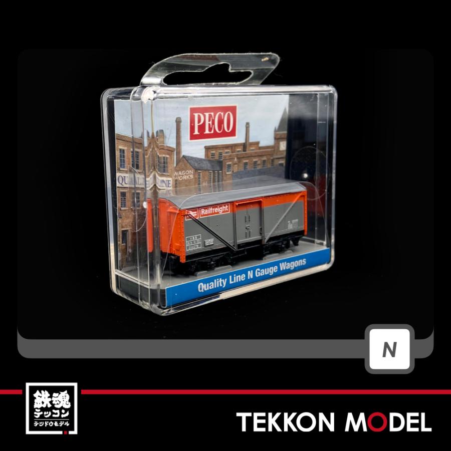 Nゲージ プラッツ PECO PENR-12R イギリス2軸貨車 イギリス国鉄有蓋車