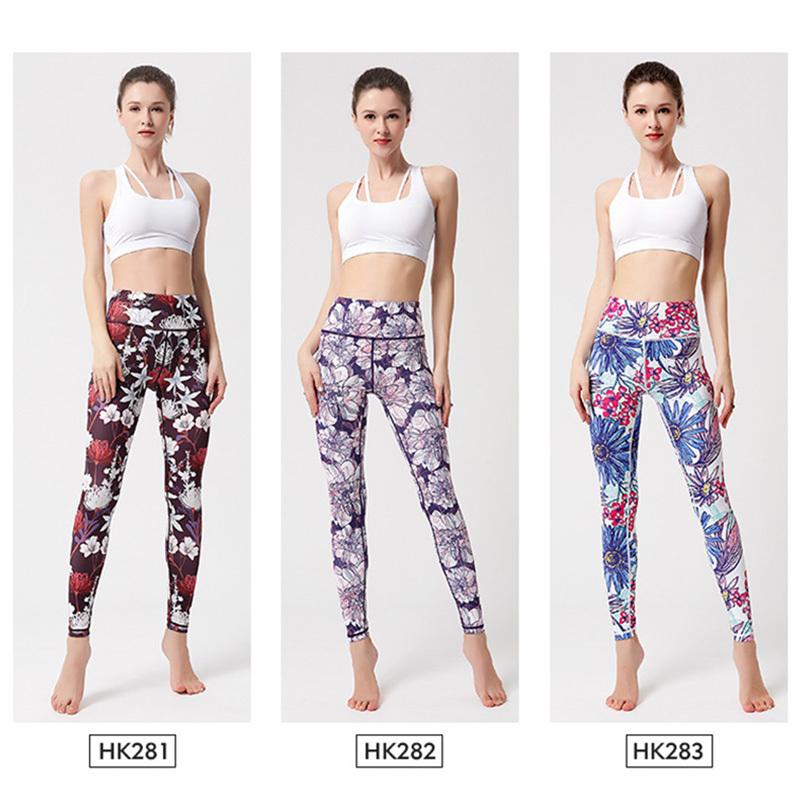 ヨガ レギンス レディース 花柄 エアロビクス ランニングウェア フィットネスウェア おしゃれ ブランド ヨガウェア ズンバウェア ズンバパンツ スパッツ Yjf10 テクノストアー 通販 Yahoo ショッピング