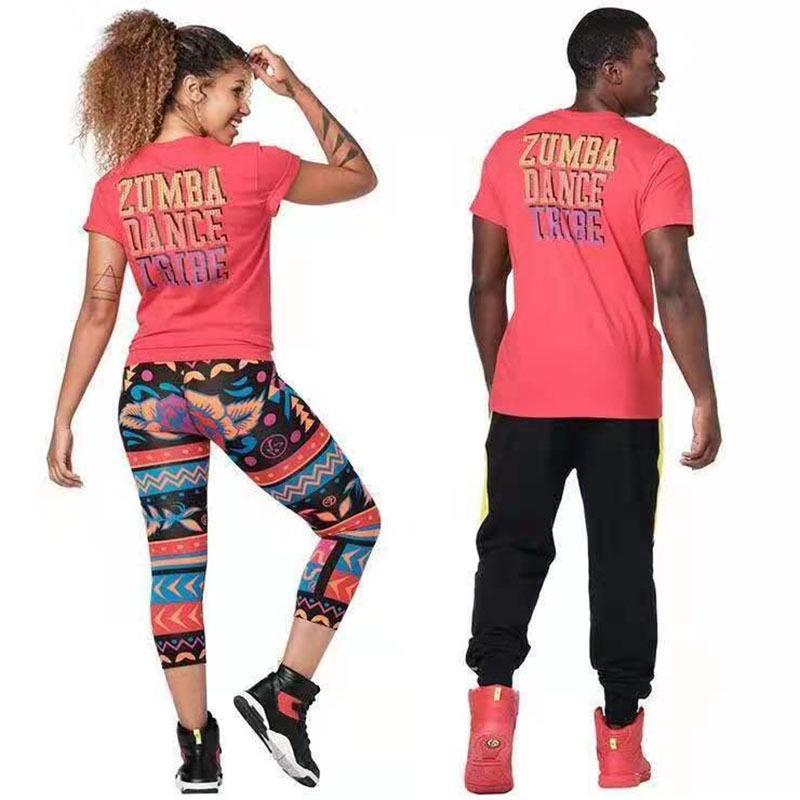 Zumba ウェア 新作レディース ヨガウェア エアロビクス ランニングウェア ダンス トレーニング フィットネスウェア ズンバウェア メンズ 半袖 運動用 トップス Zb146 テクノストアー 通販 Yahoo ショッピング