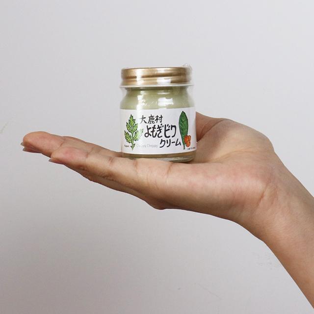 薬用万能　無農薬　よもぎビワクリーム　40ml GAIAネット大鹿村 よもぎビワクリーム 40ml: スキンケア/メイク