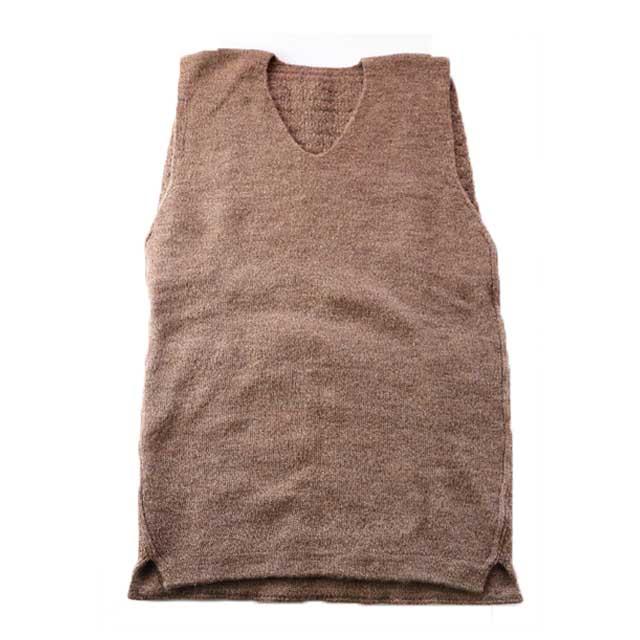 冬季限定】大法紡績 ねこベスト 〔ウール100%〕 M/L 日本製 【送料