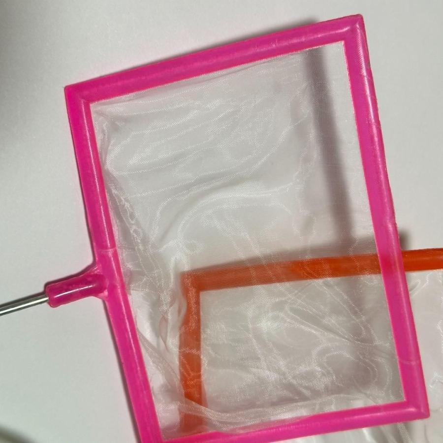 魚 網 ネット 水槽 掃除道具 フィッシュネット 密網 2本セット 魚