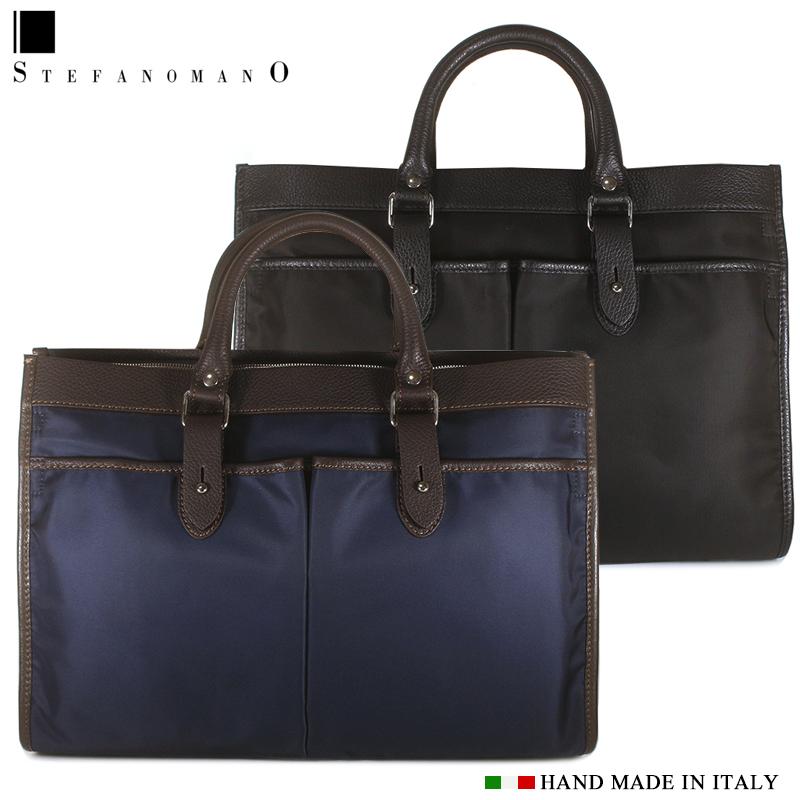 ステファノマーノ ビジネスバッグ STEFANO MANO Art.107SH メンズ 2WAY