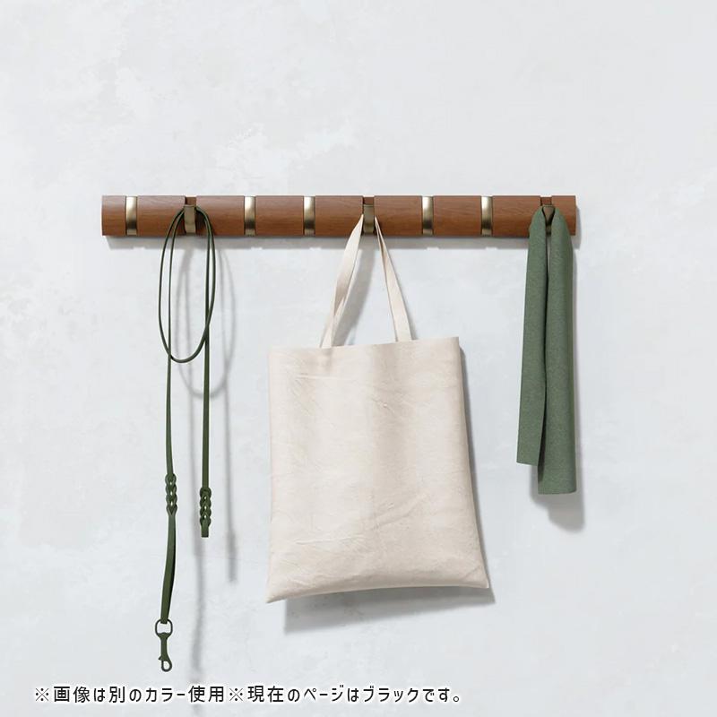 フリップフックロング 8 ブラック 壁掛け コートハンガー 洋服掛け ハンガーラック Umbra(アンブラ) 2318858040★ | Umbra | 06