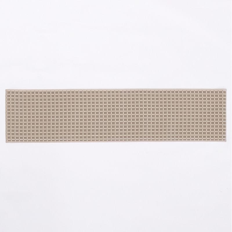 洗えるPP素材のキッチンマット (L) GY グレー 43x180cm 日本製 すべりにくい加工 丈夫で汚れに強い ポリプロピレン shesay シセイ 250012GY★ | ブランド登録なし | 17